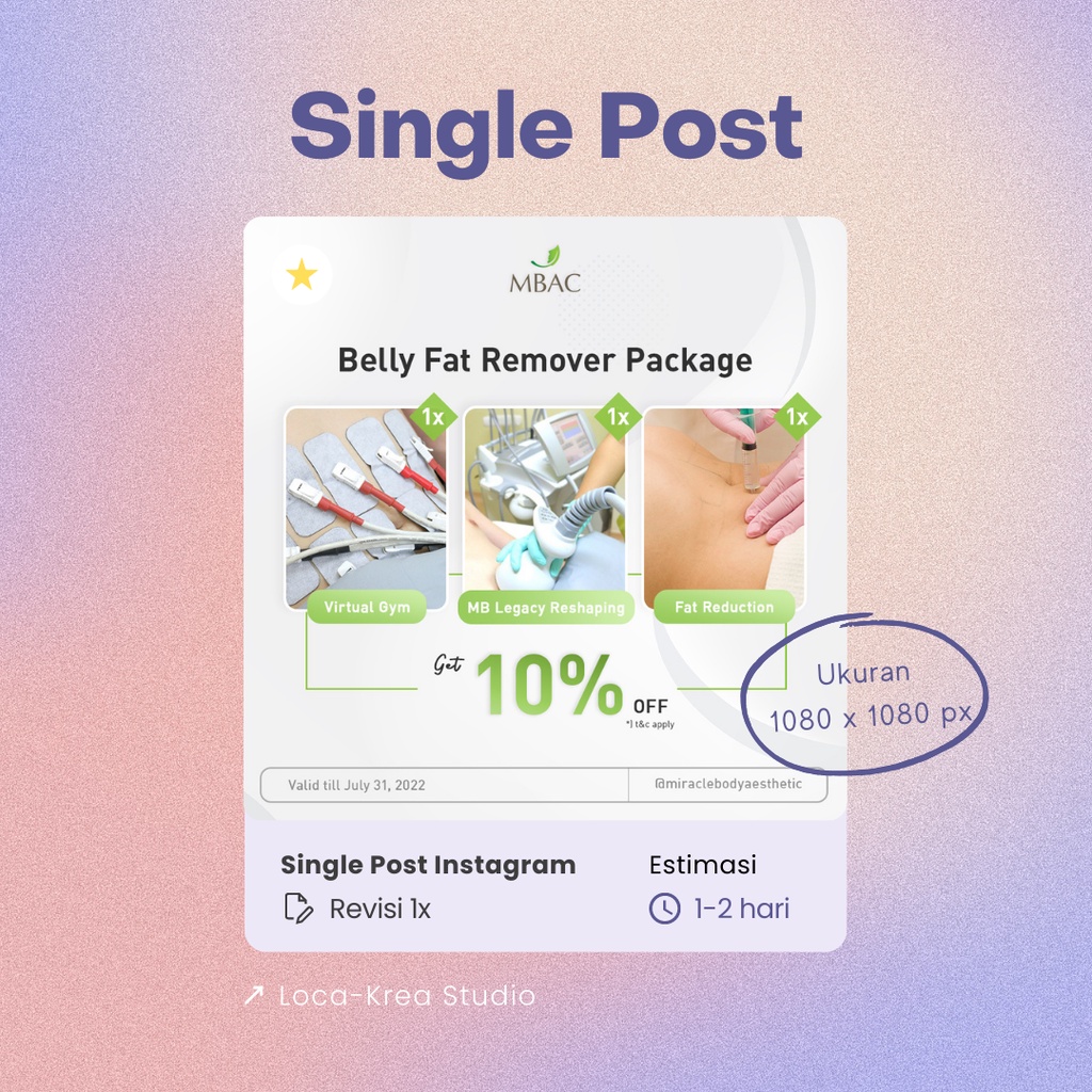 Design Feed Instagram (Single Post)