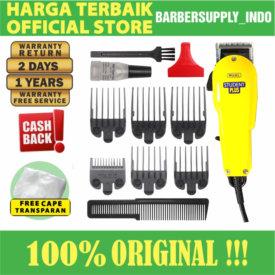 WAHL STUDENT KIT PLUS ORIGINAL USA / MESIN CLIPPER WAHL