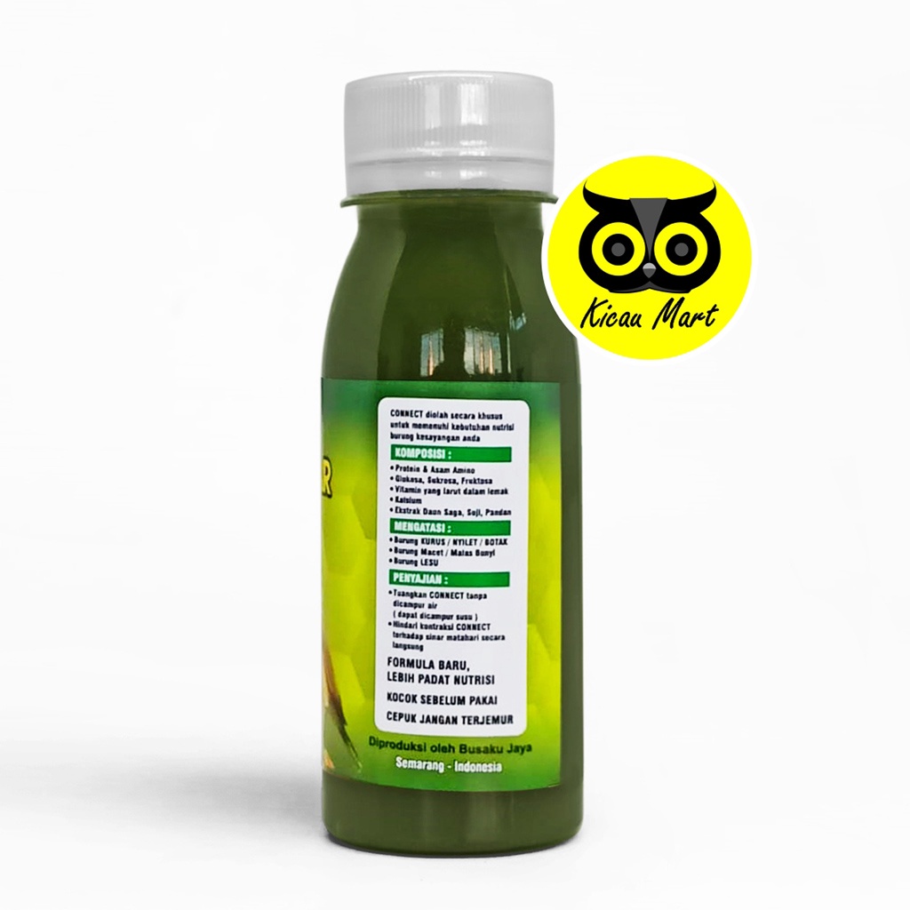 Connect Green Nectar Pakan Nutrisi Harian Lomba Burung Pleci Kolibri Nektar Makanan Minuman Konin Colibri Ninja Sogon Cucak Ijo Kapas Tembak
