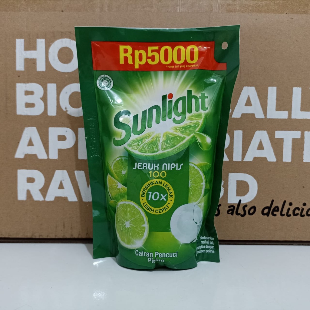 Jual Sunlight Sabun Cuci Piring Jeruk Nipis 100 210ml | Shopee Indonesia