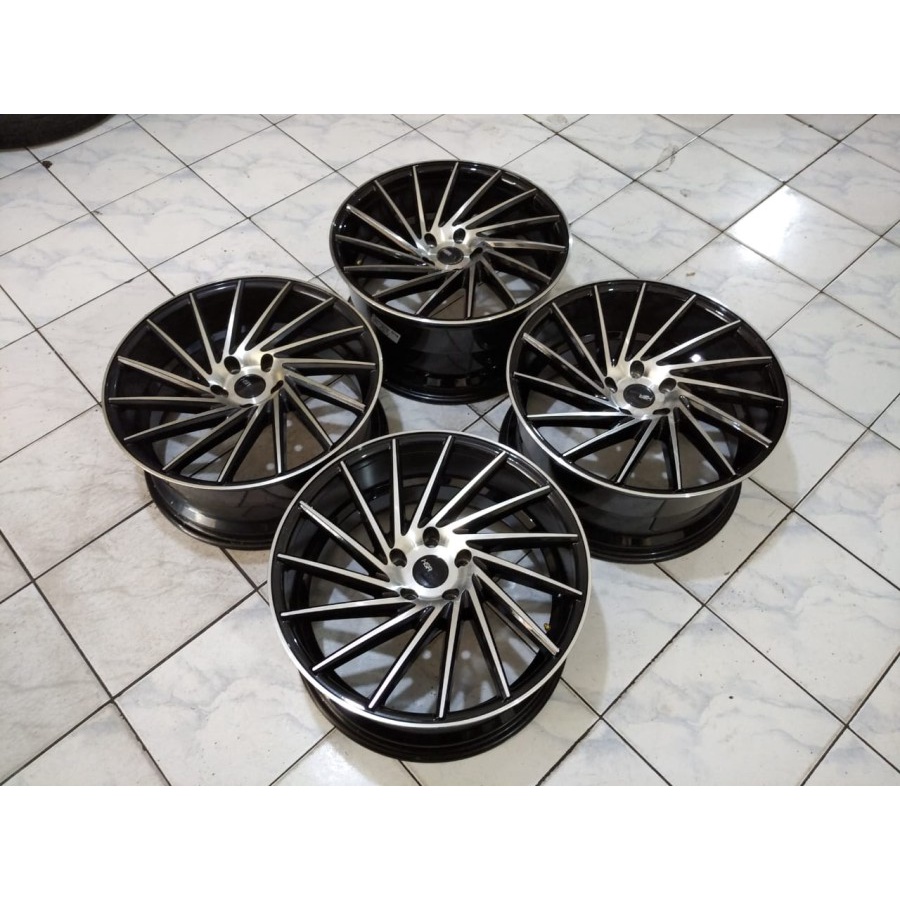 Velg Mobil Bekas Seken Ring 19 Baut 5 NAGANO HSR R19X8,5-9,5 5X114,3 ET42