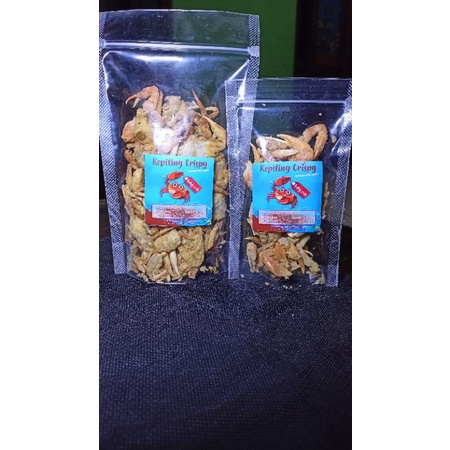 

Baby crab krispy netto 50gram /kepiting rajungan krispy/snack kekinian/snack viral