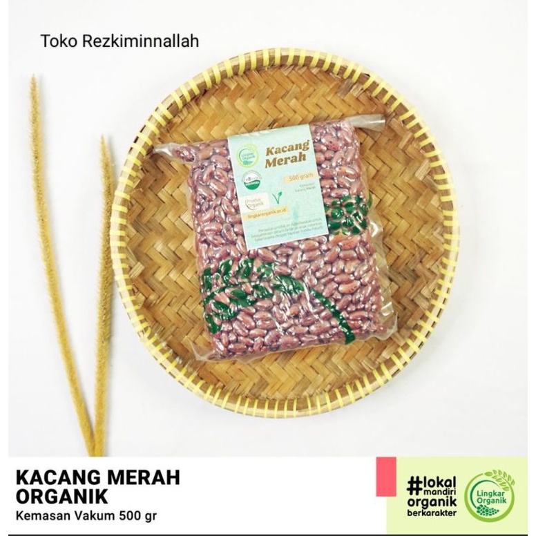 

Kacang Merah Organik 500gr - Lingkar organik | khusus Cod & online payment