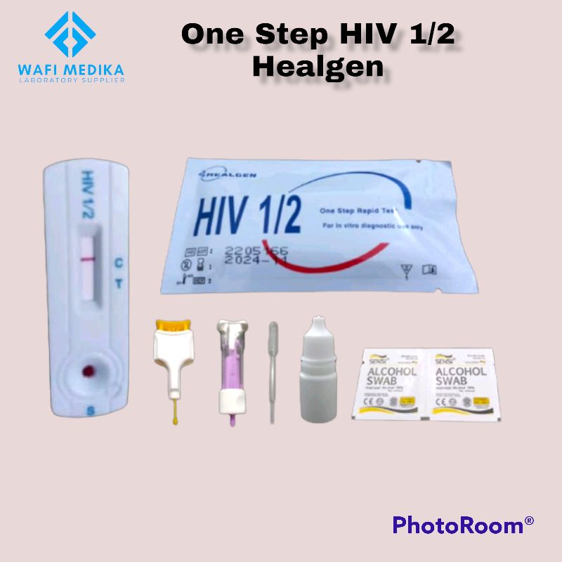 Jual Alat cek AIDS/ HIV 1/2 siap pakai satuan Healgen Shopee Indonesia