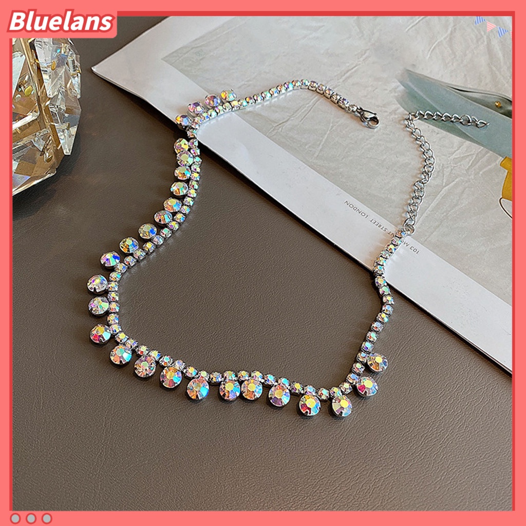 Bluelans Kalung Choker Rantai Elegan Untuk Wanita