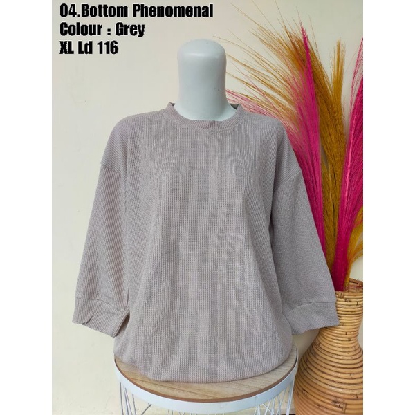 bottom sweater non busui/bottom Phenomenal original/brand matahari