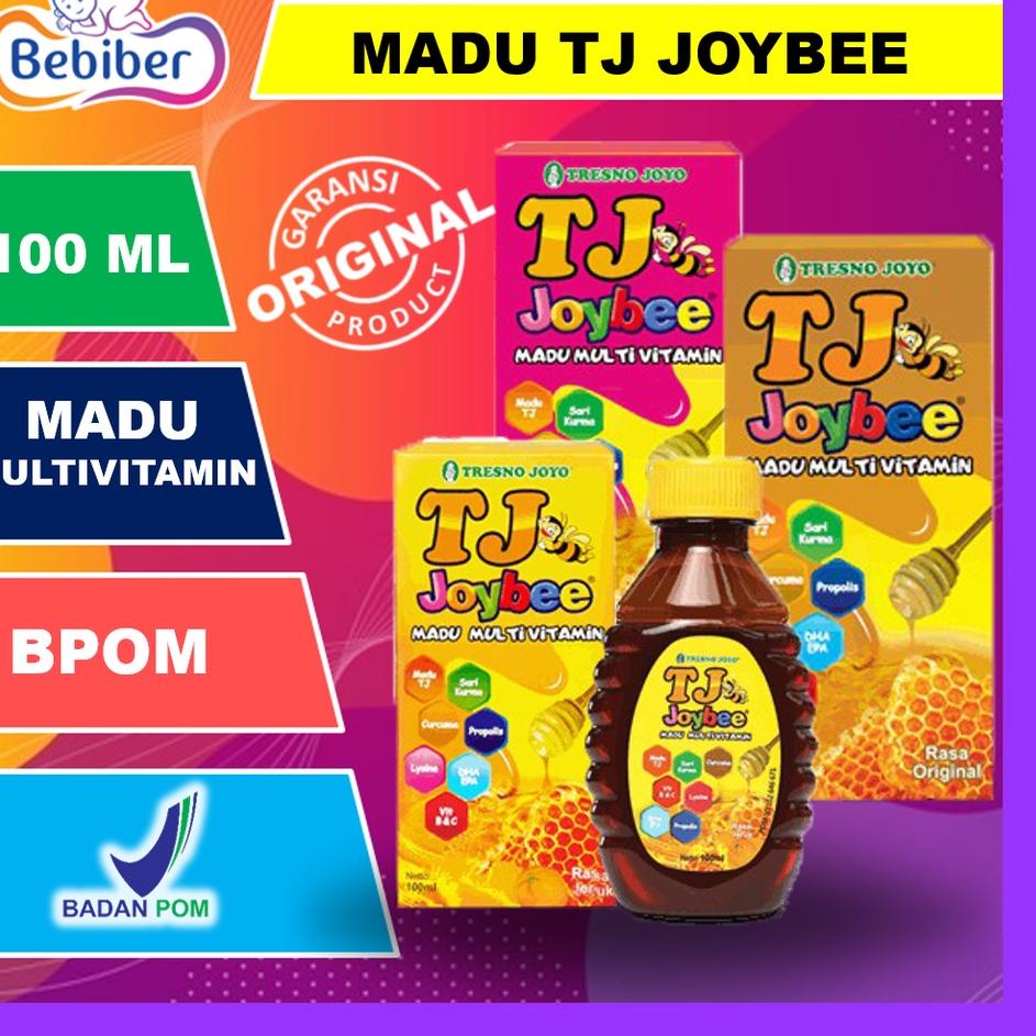 

KodeW2i2H--MADU TJ JOYBEE 100 ML / JERUK - ORIGINAL - STRAWBERRY / MADU TRESNOJOYO / MADU ANAK