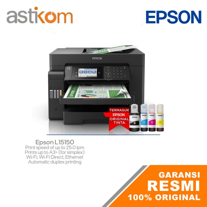 Printer Epson L15150 A3+ Multifungsi Wi-Fi Duplex