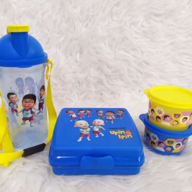 bekal makan anak set tupperware