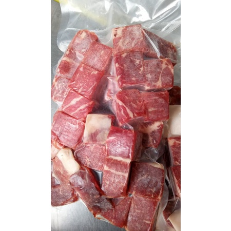 

saikoro beef daging sapi rawon Frozen beku enak juicy empuk berkualitas halal