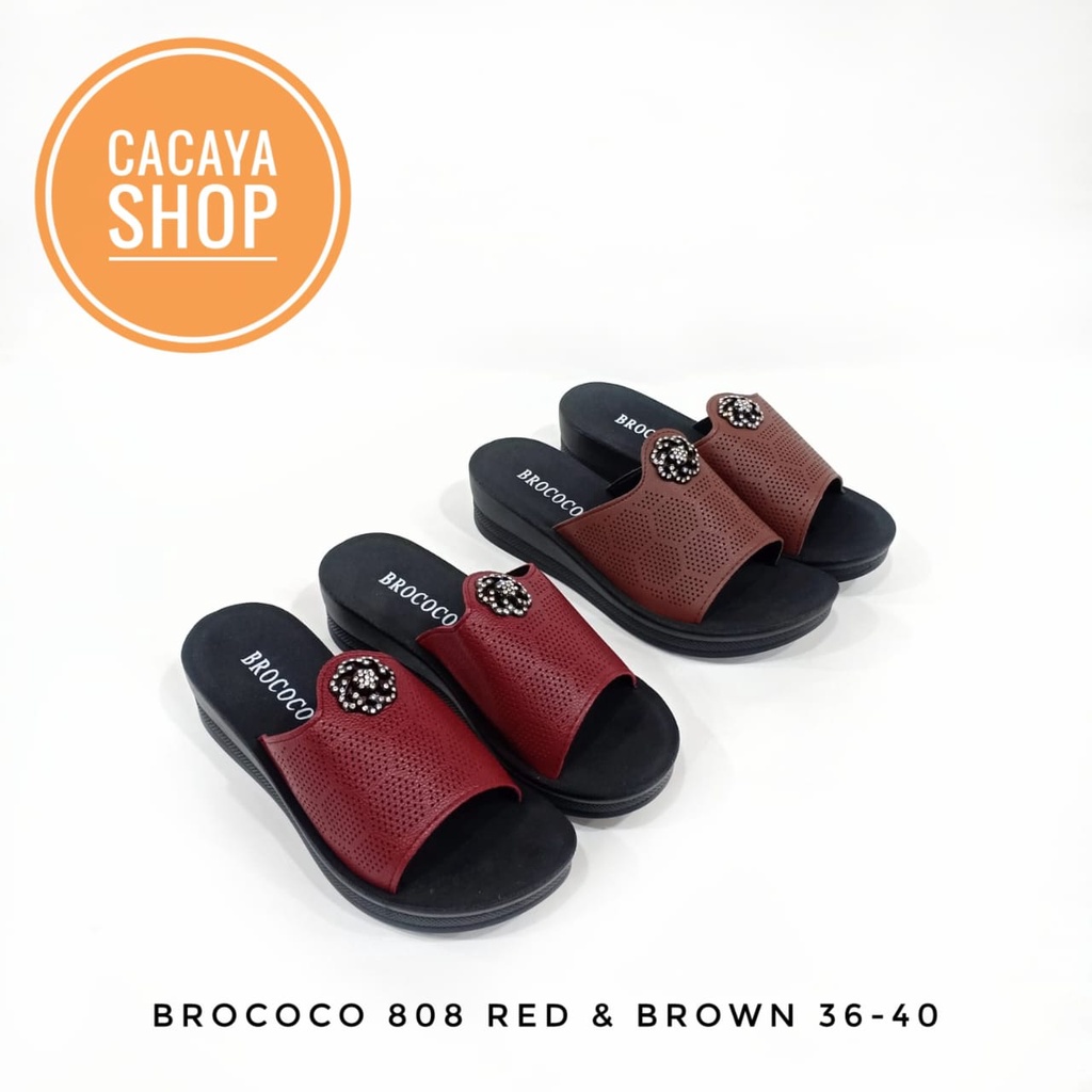 SANDAL SEPATU WANITA BROCOCO 808 CACAYA