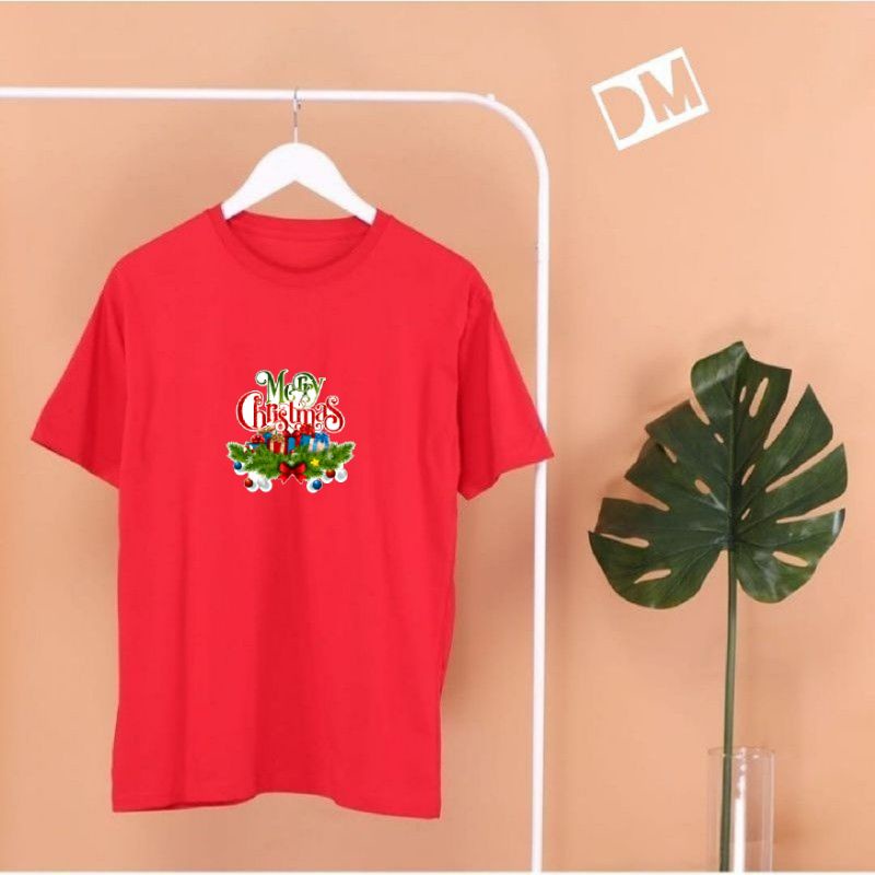 kaos dewasa merry christmas kaoa natal dewasa pria wanita kaos buat natal baju natal ukuran m l xl xxl. xxxl