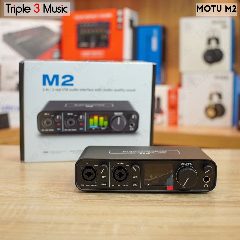 MOTU M2 2x2 USB C Soundcard ORIGINAL