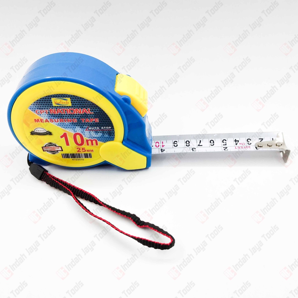 CPT NATIONAL Meteran Auto Stop 10 Meter Rol Matic - Measuring Tape