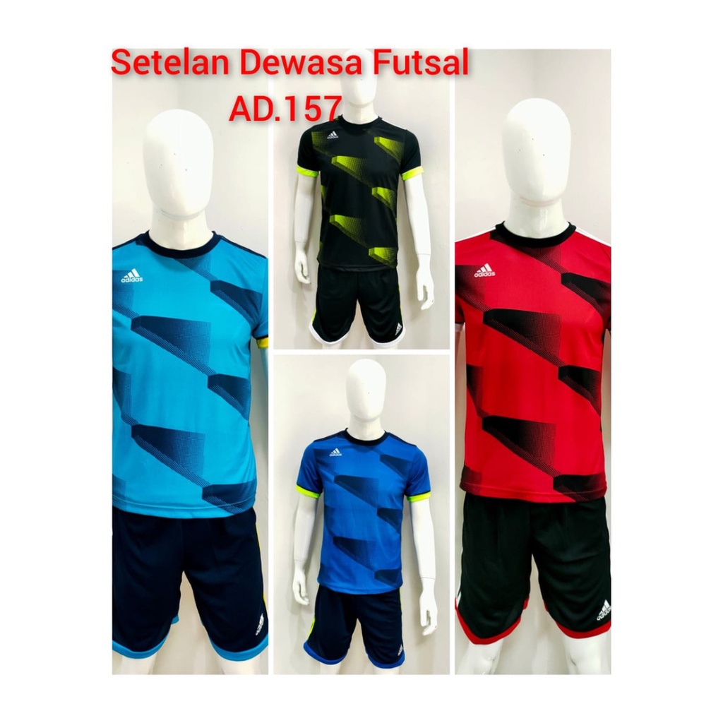 jersey futsal pria kaos sepak bola baju celana setelan wanita dewasa t-shirt outfit seragam jarsey kostum olahraga pakaian custom print apparel sport jersy soccer casual jersi suit AD157 benhur