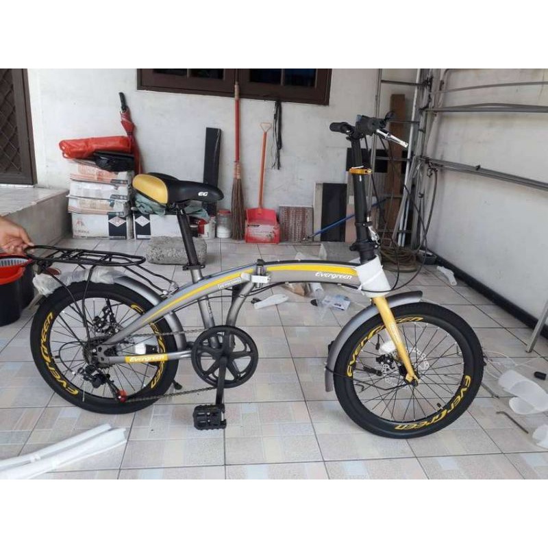 Sepeda Lipat Evergreen Rim 20