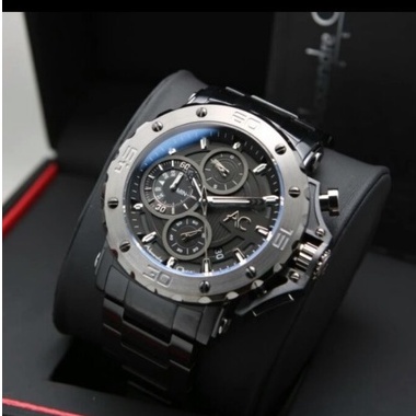 JAM TANGAN SPORT AC 9205 PRIA FULL BLACK DEWASA JAM LAKI LAKI