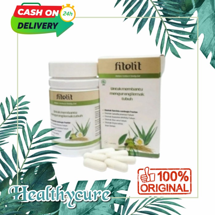 Fitelit Obat Pelangsing Badan Herbal Asli Original