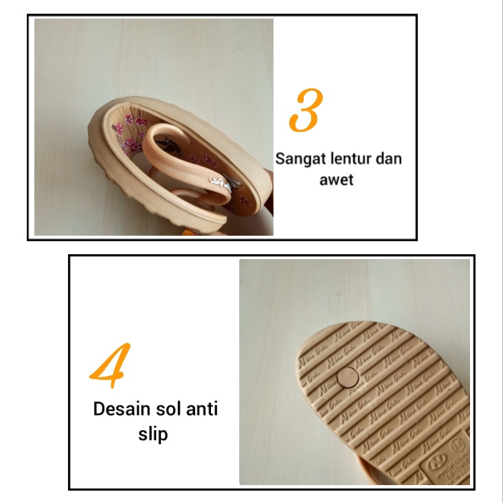 gos NEW ERA LB CNC 56 SA Sandal Japit Motif Sakura Terbaru