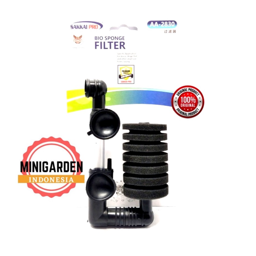 BIO SPONGE FILTER SAKKAI PRO AA-2830 BIOFOAM MEDIA FILTER AQUARIUM