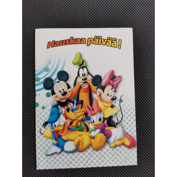 

kartu pos mickey mouse/mickey mouse postcard