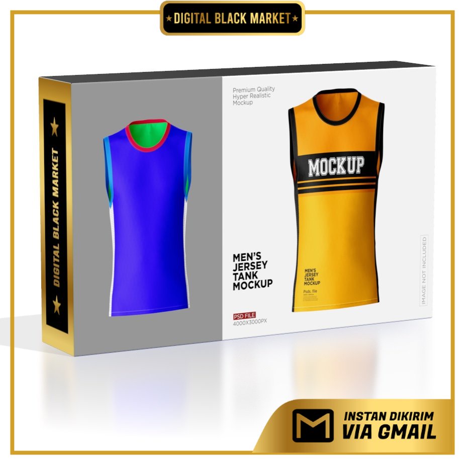 Tank Top Jersey Set Mockup