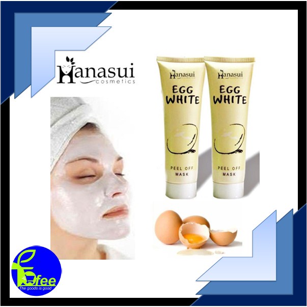 [COD] - Hanasui Egg White Peel Off Mask