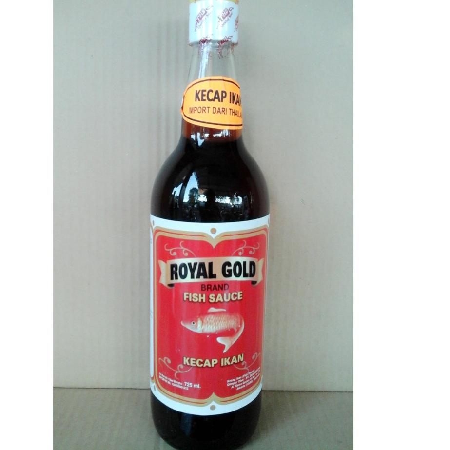 

10.10 FLASH SALE Royal Gold Fish Sauce 725ml Kecap Ikan Import Thailand !!!