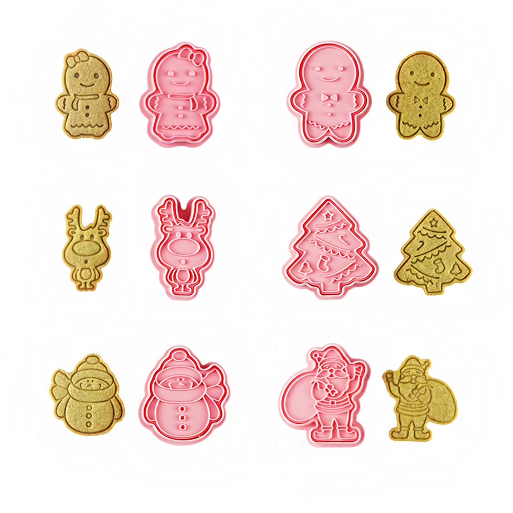 Cetakan Kue / Cookies / Fondant 3D Bahan Plastik