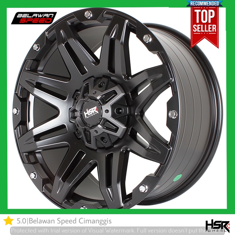 VELG OFROAD RING20 MOBIL FORTUNER CHEVROLLET COROLADO TRAILBLAZER R20 HSR RADAK VELEK MOBIL