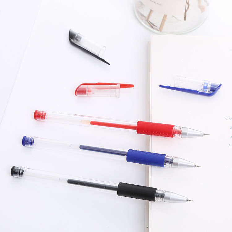 12 Pcs Pena Gel Ink Pen Pulpen Standar GMALL ST0063