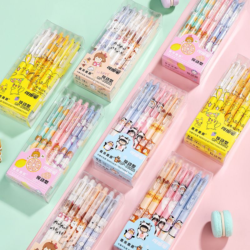 1pc Pulpen Cartoon bisa di hapus Eraseable Pen Gel - ST027
