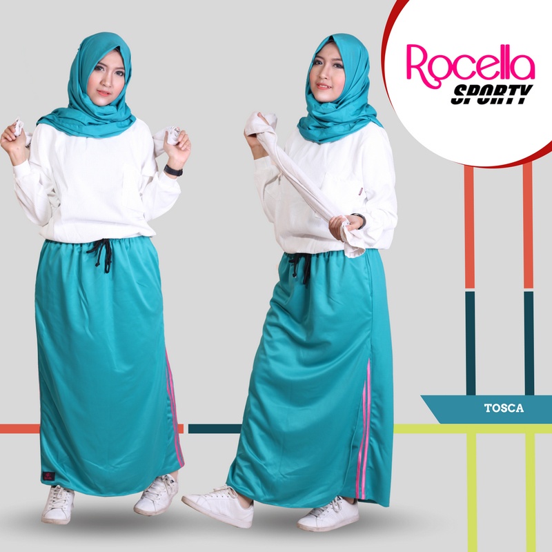 Rok Celana Olahraga Training SPORTY Muslimah Pants Outdoor ROCELLA