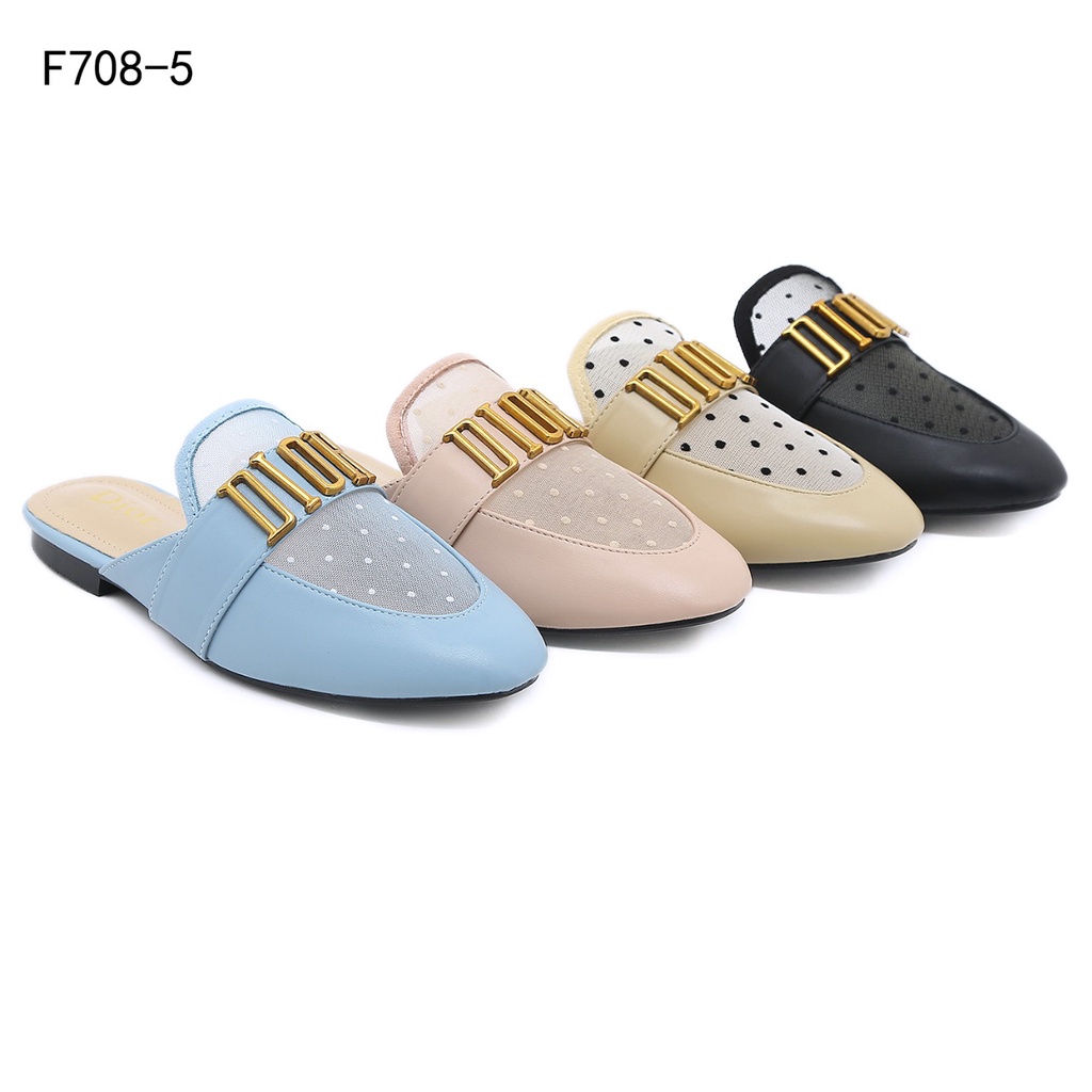 DR Mesh Slip-On Mules F708-5