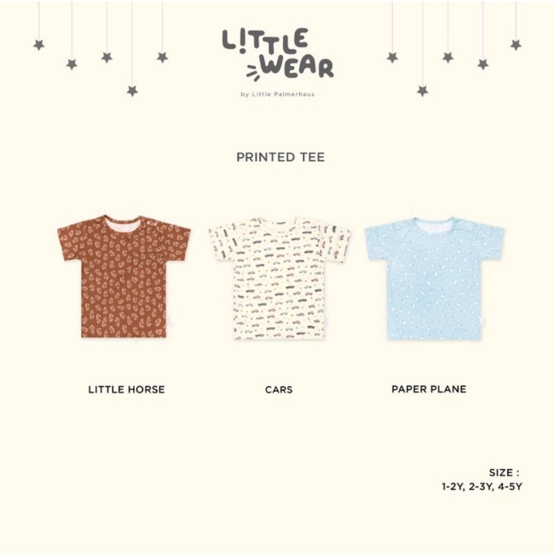 little wear baby sleeveless / printed tee motif terbaru oktober 22