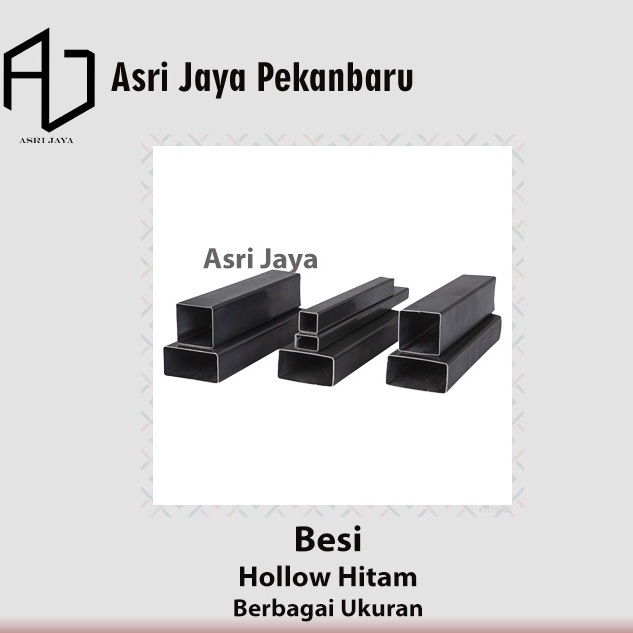 Jual Besi Hollow Hitam X Dan X Tebal Mm Panjang Meter