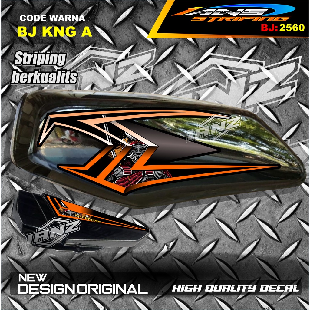 STICKER MOTOR YAMAHA RX KING TERBARU / STRIPING RX KING VARIASI / STICKER STRIPING RX KING NEW