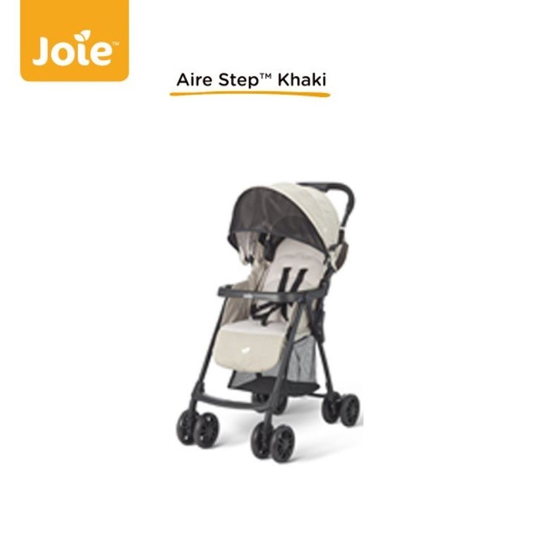 New Stroller Joie Aire Step Khaki / Kereta Dorong Bayi