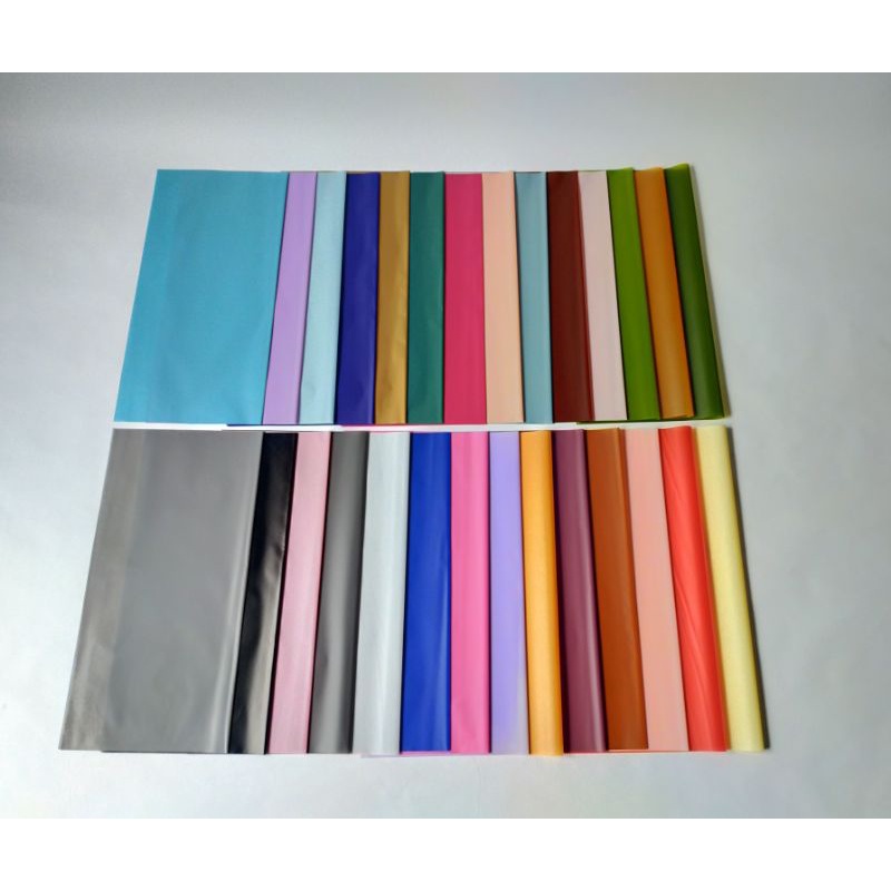 

Kertas Buket Cellophone Polos Wrapping Buket ( 1pack 20 Lembar ) Murah & Berkualitas