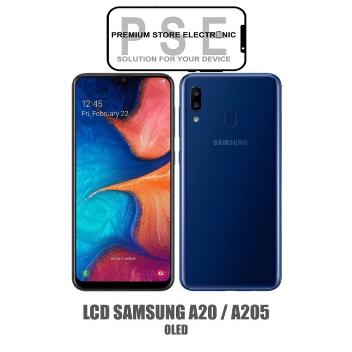 LCD Samsung A205 / LCD Samsung A20 ORIGINAL Fullset - Gransi 1 Bulan