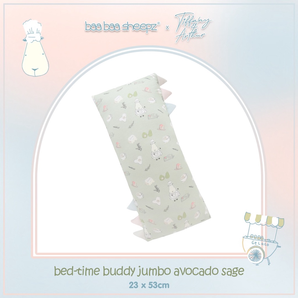 Baa Baa Sheepz x Tiffany Soetanto Arthur Chef Edition BED TIME BUDDY JUMBO