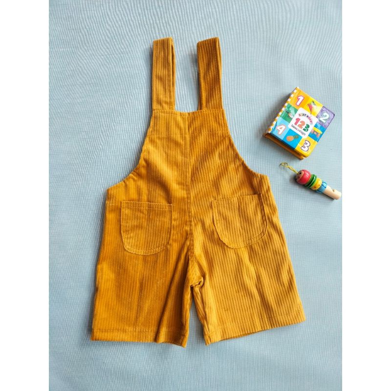 Overall Anak Sydney Corduroy Jumper Bayi Baby Kids Cewek &amp; Cowok 6 bulan - 3 tahun Corduroy