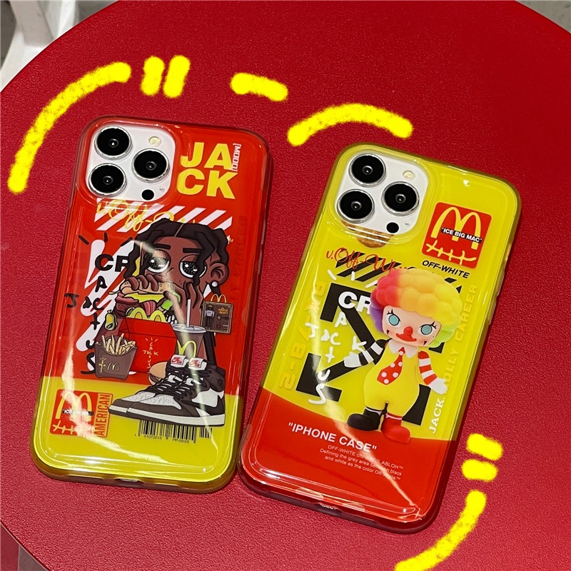 Casing Iphone 14 / 13 / 12 / 11Promax Motif M remember Transparan
