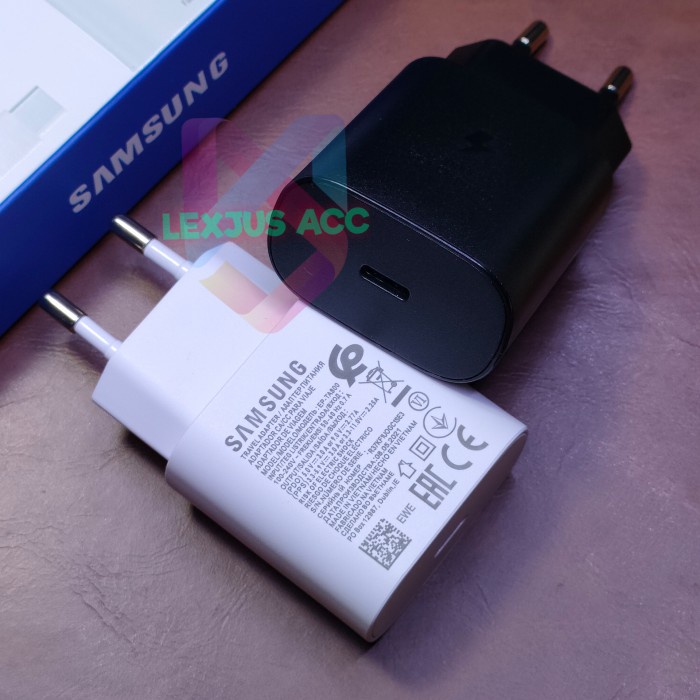 Batok Adapter Charger 25W Samsung A33 - A53 - A73 5G Fast Charging Ori