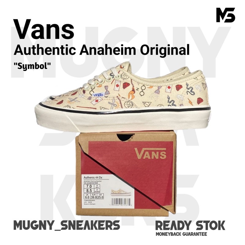 VANS AUTHENTIC ANAHEIM SIMBOL ORIGINAL BNIB 100%