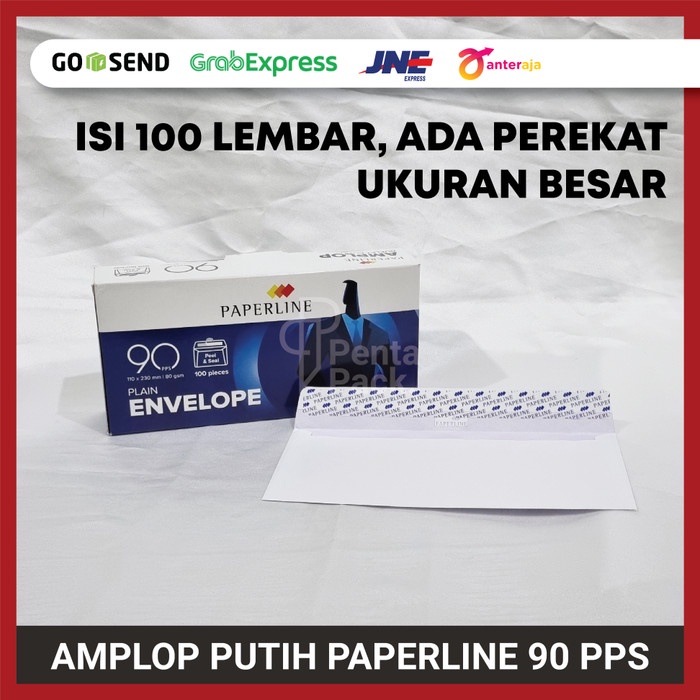 

Produk Unggulan Amplop Kertas Putih Paperline 90 Pps Isi 100 Lembar ( 110 X 230 Mm ) Diskon