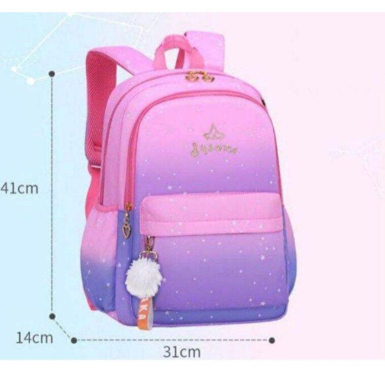 Tas sekolah anak cewek SD-SMP Alto original 6K5
