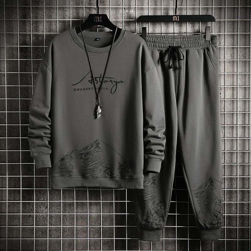 SETELAN PRIA RETTV SWEATER + JOGGER