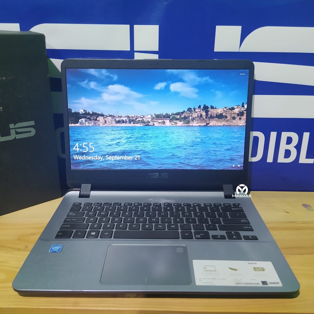 MINIMAX Laptop 3 jutaan generasi muda  Asus Vivobook A407MA Ram 4GB Body Slim Mulus fullset garansi