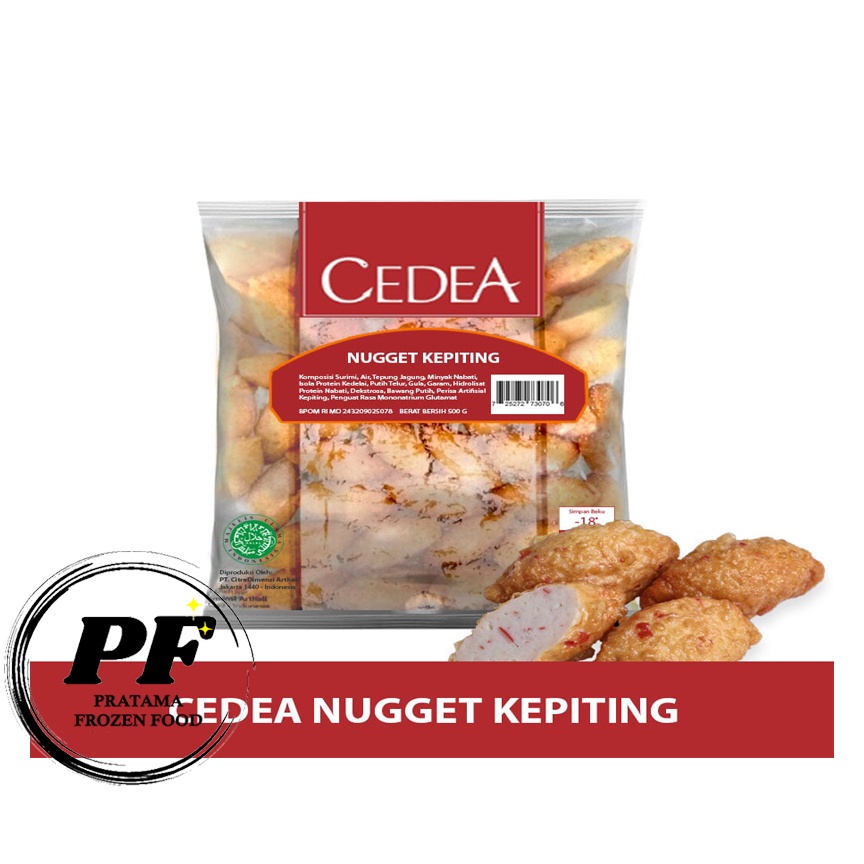 

CEDEA NUGGET KEPITING 500G